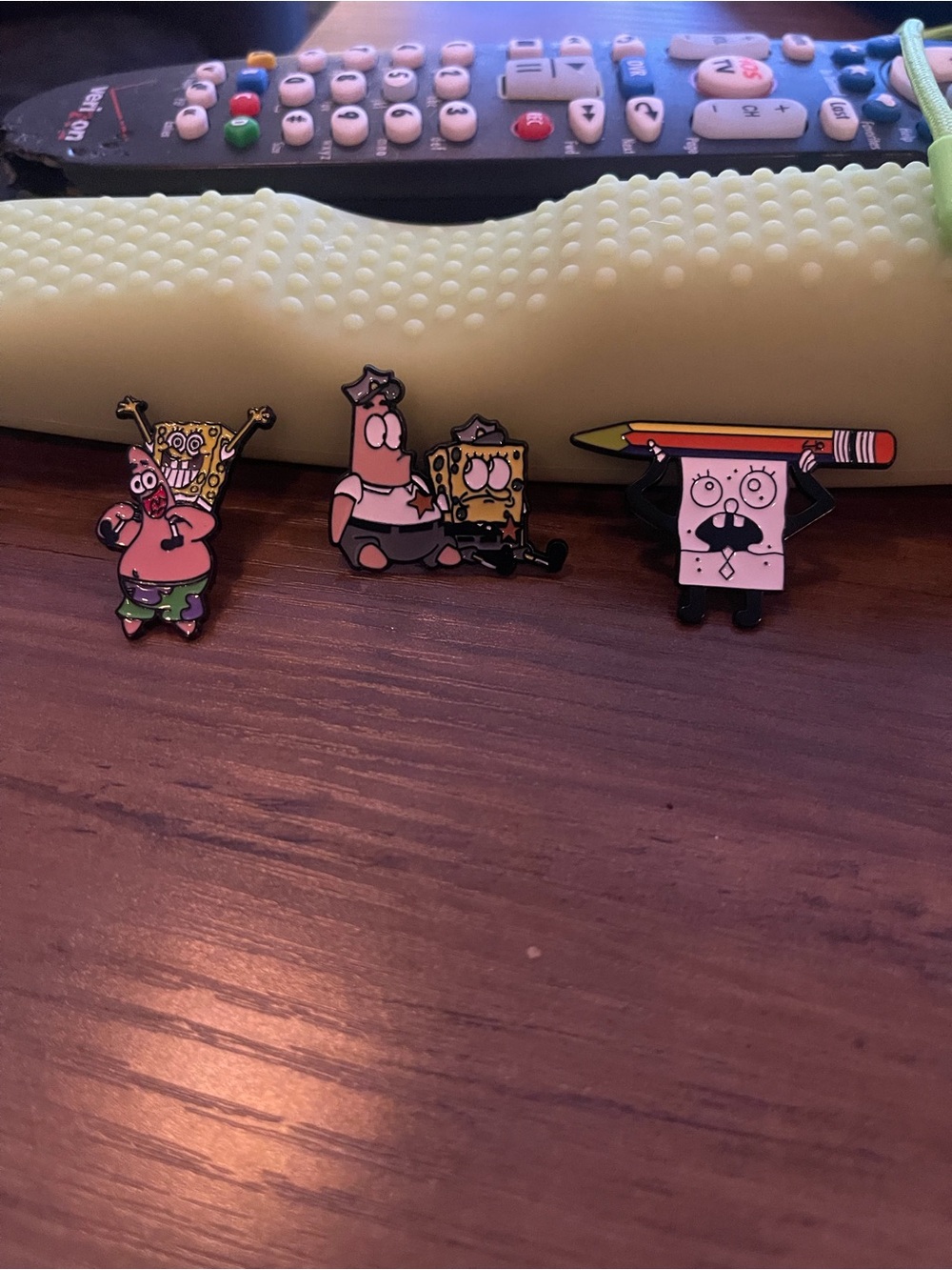 SpongeBob Character Enamel Pin Set